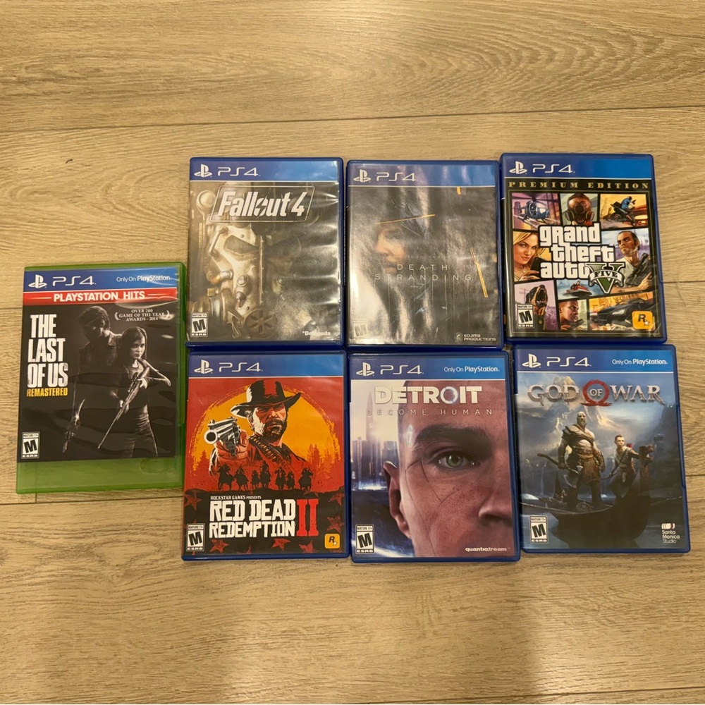 PS4 games bundle